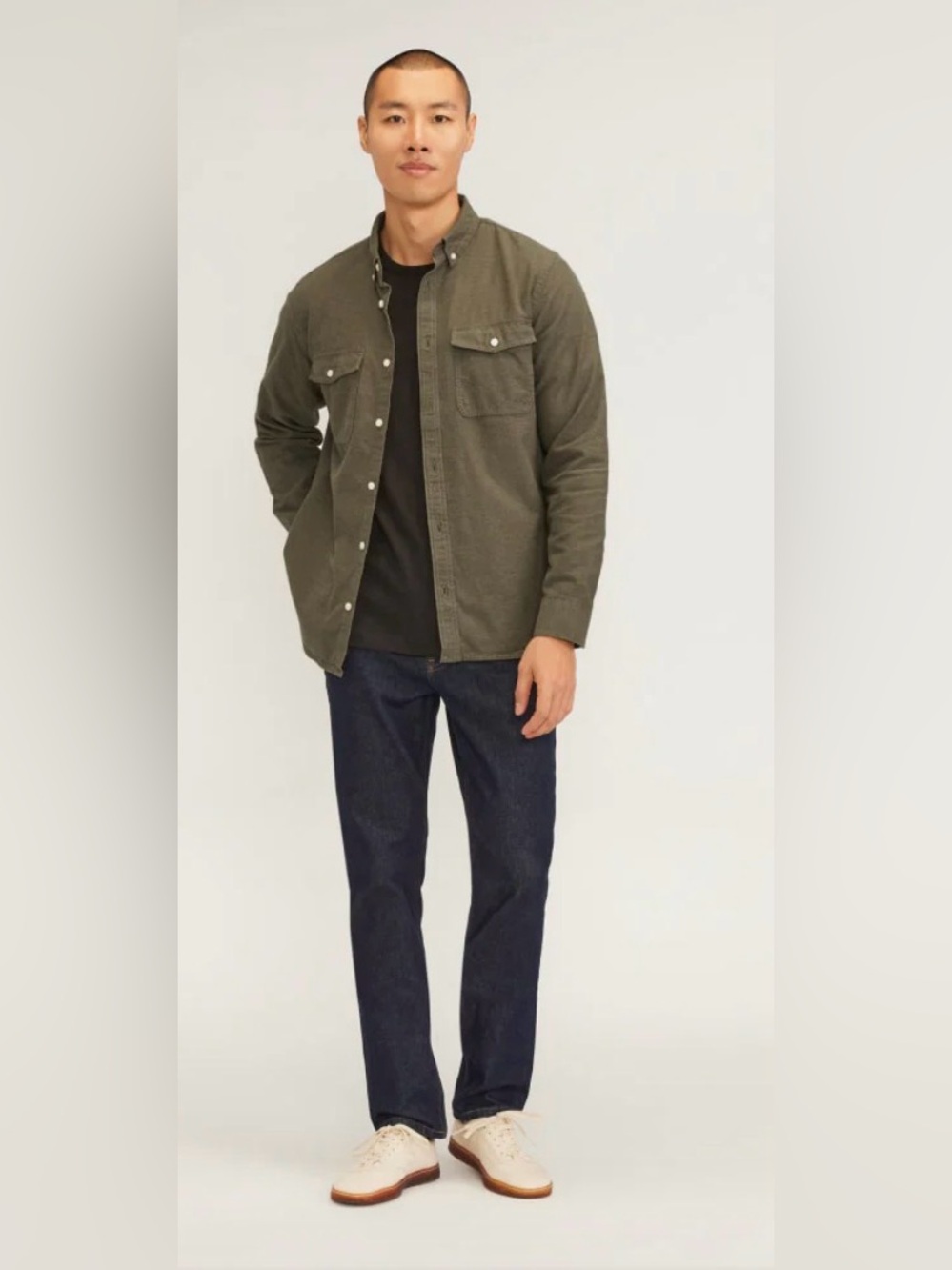 Men's Everlane brushed flannel sz:small